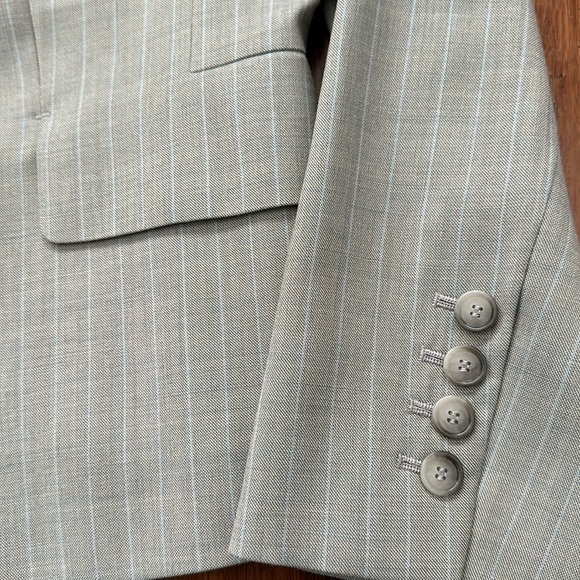 Women’s Ann Taylor Petites Striped 2 Button Suit Jacket - Brand New With Tags! - Picture 7 of 10